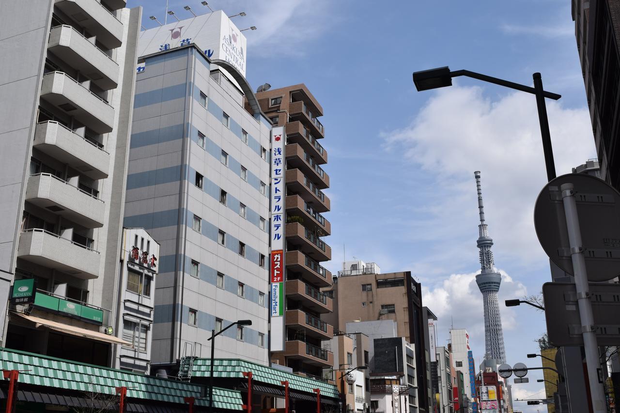 Asakusa Central Hotel Präfektur Tokio Exterior foto